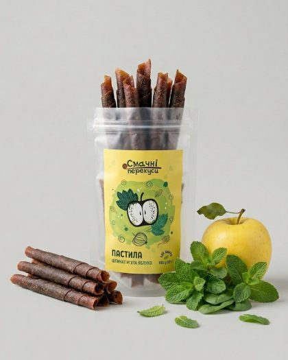 Пастила Шпинат – М'ята – Яблуко (100 г)