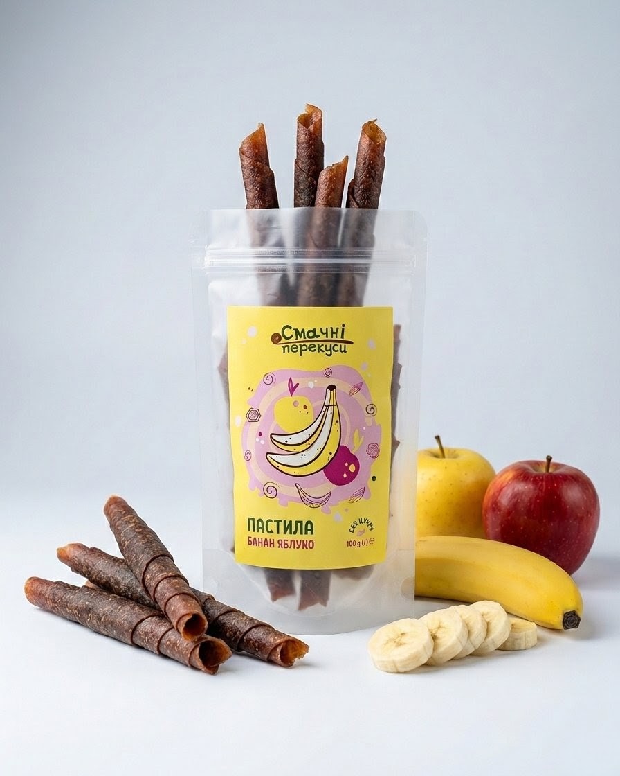 Пастила Банан – Яблуко (100 г)