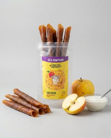 Пастила безлактозна Ванільний йогурт - Яблуко (100 г)
