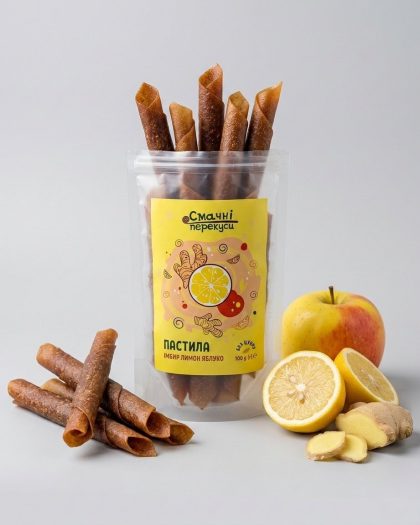 Пастила Імбир – Лимон – Яблуко (100 г)
