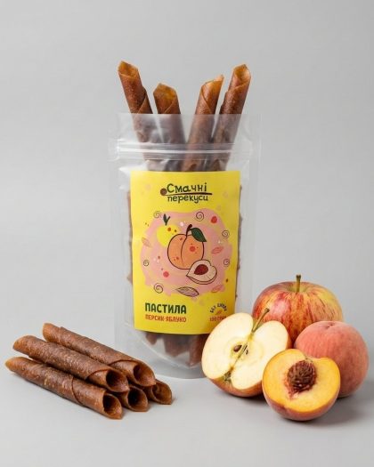 Пастила Персик – Яблуко (100 г)