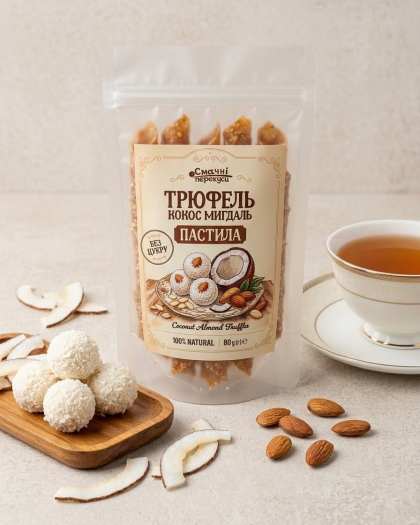Пастила Трюфель Кокос-Мигдаль (80 г)